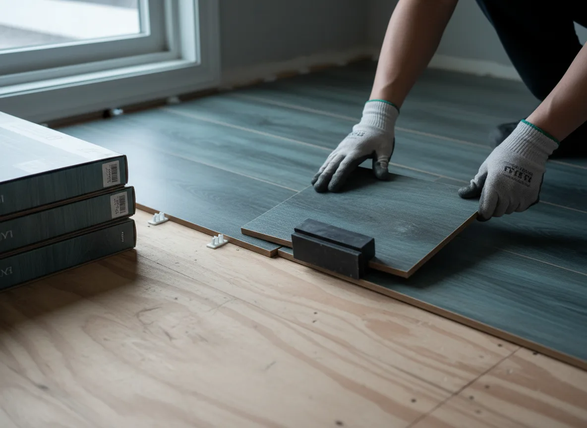 Luxury Vinyl Plank Installation company in Fox, OK